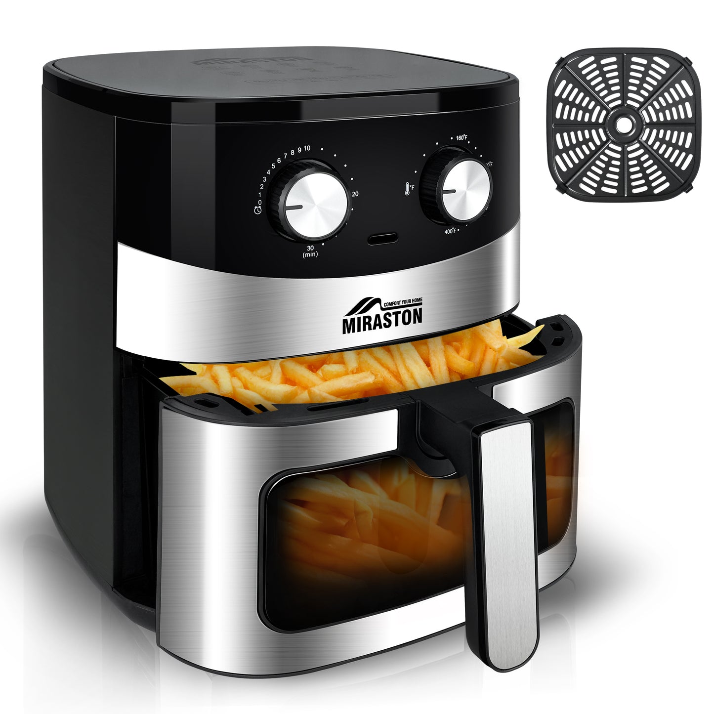 MIRASTON Air Fryer Replacement Rack for 6.5QT Air Fryer MS-1805