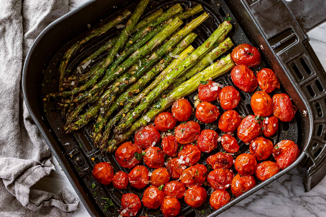 The Air Fryer Tomato And Asparagus Recipe