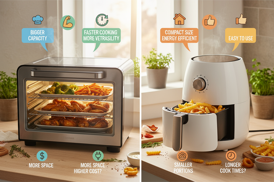 Air Fryer Oven vs. Regular Air Fryer: A Fun &amp; Practical Breakdown of Pros, Cons, and Differences 🍳