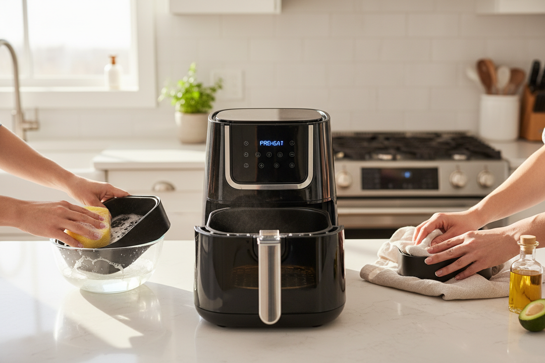 Don’t Use Your New Air Fryer Right Away! 3 Easy “Seasoning” Steps for Safety &amp; Better Taste 🍳