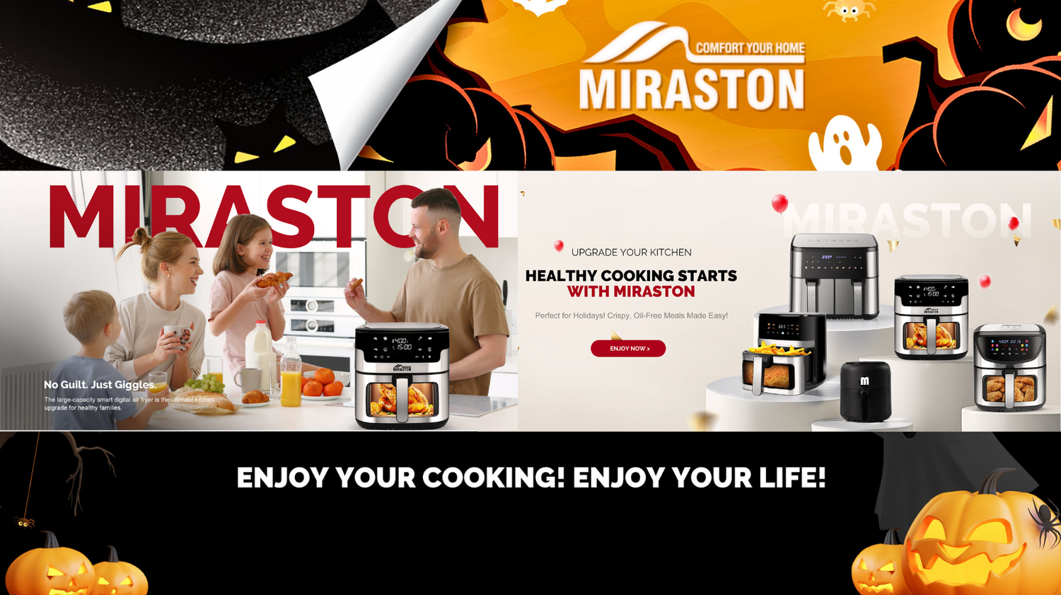 Make Halloween Extra Spooky: Get Up to 30% Off Air Fryers This Halloween!